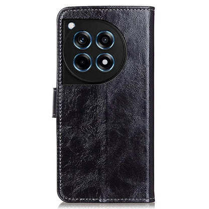 For OnePlus 12R 5G / Ace 3 5G Wallet Case Retro PU Leather Cell Phone Shell