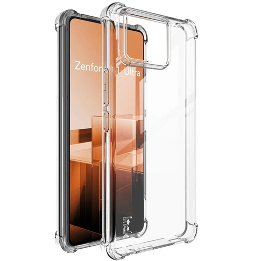 IMAK For Asus Zenfone 11 Ultra 5G Clear Case Airbag Corner Drop-proof TPU Phone Cover