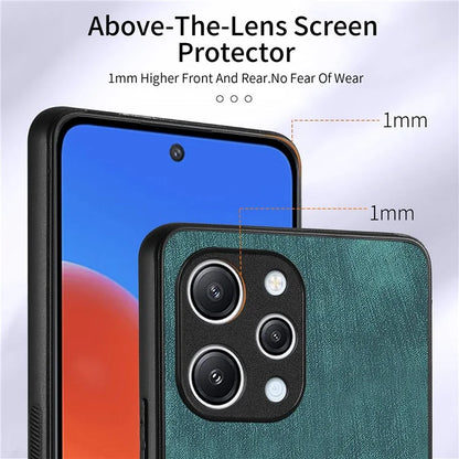 D2 For Xiaomi Redmi 12 4G / Redmi 12 5G (Global) / Poco M6 Pro 5G Case Ring Holder Kickstand TPU Phone Shell