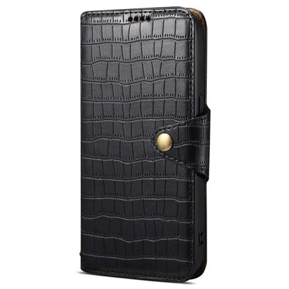 For Samsung Galaxy A22 5G (EU Version) Case Crocodile Texture Wallet Leather Phone Cover