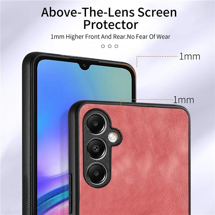 D2 For Samsung Galaxy A55 5G Phone Protective Case Ring Card Holder Kickstand Protection Cover