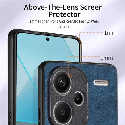 D2 For Xiaomi Redmi Note 13 Pro+ 5G Ring Phone Protective Cover Phone Card Holder Kickstand