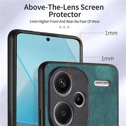D2 For Xiaomi Redmi Note 13 Pro+ 5G Ring Phone Protective Cover Phone Card Holder Kickstand