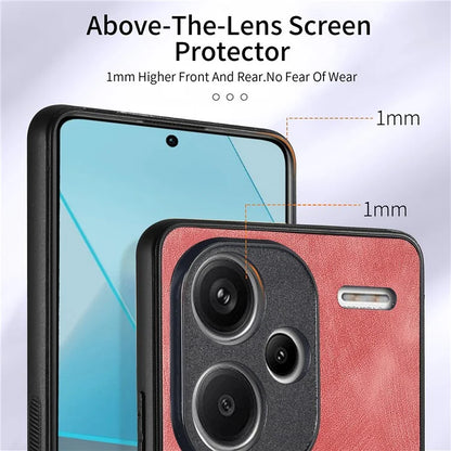 D2 For Xiaomi Redmi Note 13 Pro+ 5G Ring Phone Protective Cover Phone Card Holder Kickstand