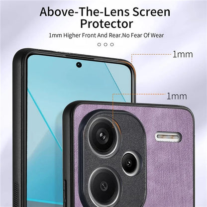 D2 For Xiaomi Redmi Note 13 Pro+ 5G Ring Phone Protective Cover Phone Card Holder Kickstand