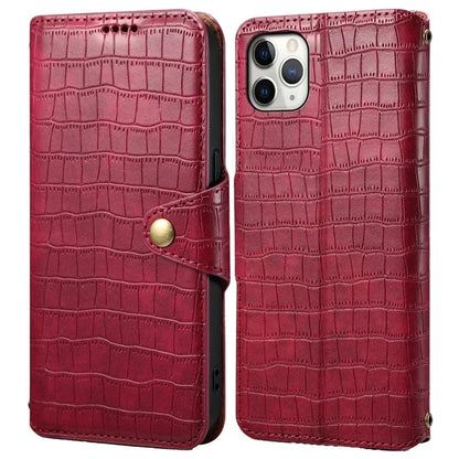 For iPhone 11 Pro Max Magnetic Phone Case PU Leather Magnetic Clasp Wallet Cover