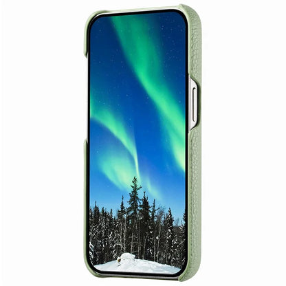 Y1 For iPhone 14 / 13 Case Litchi Texture PU Leather Coated PC Phone Cover