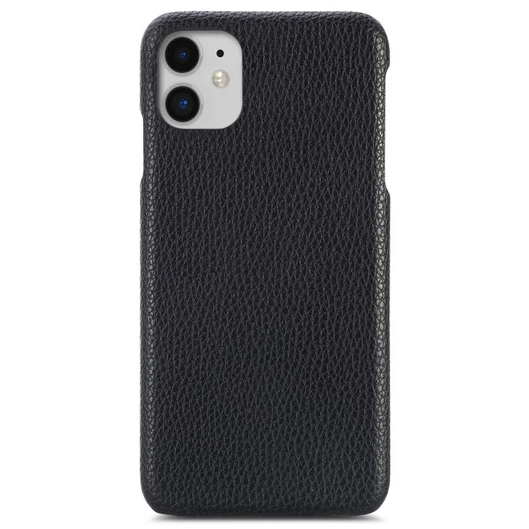 Y1 For iPhone 11 Case Drop-proof Litchi Texture Leather Coated PC Phone Cover