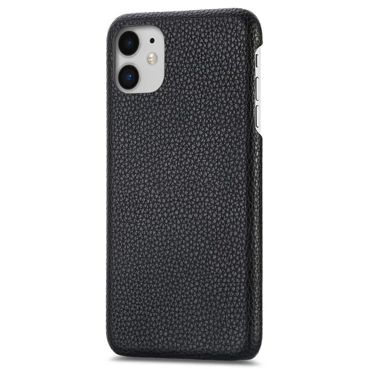 Y1 For iPhone 11 Case Drop-proof Litchi Texture Leather Coated PC Phone Cover