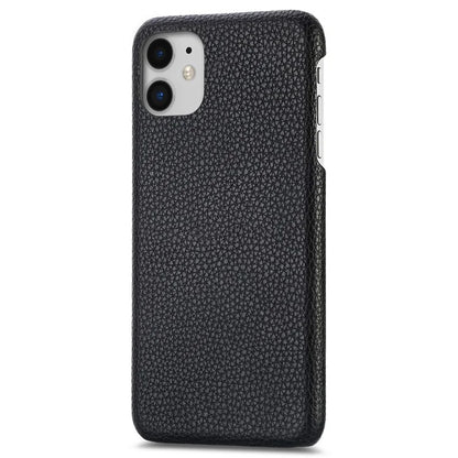 Y1 For iPhone 11 Case Drop-proof Litchi Texture Leather Coated PC Phone Cover