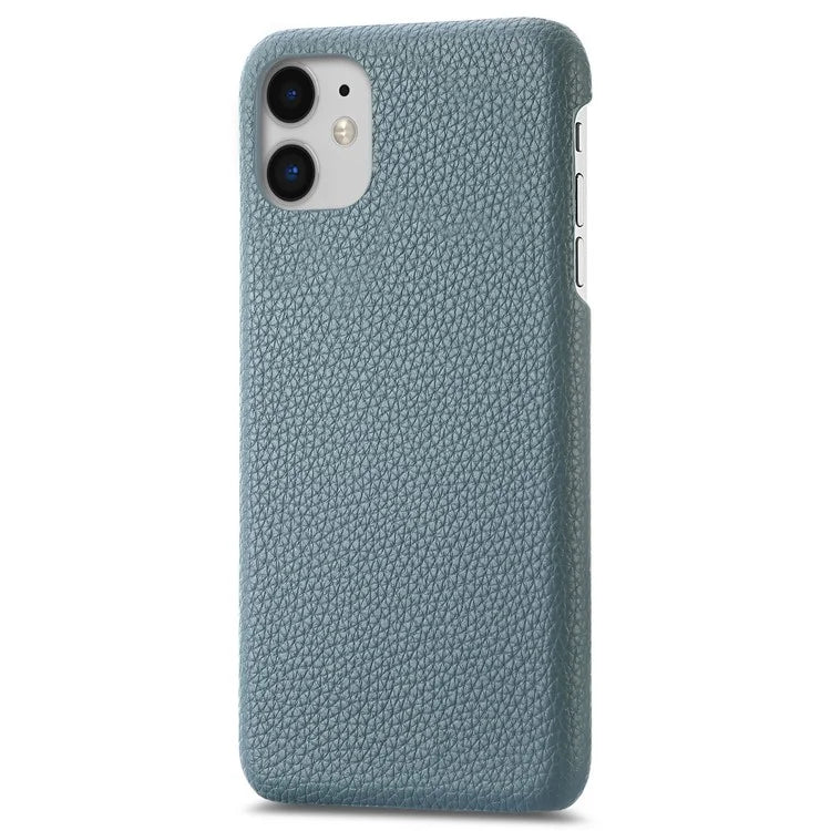 Y1 For iPhone 11 Case Drop-proof Litchi Texture Leather Coated PC Phone Cover