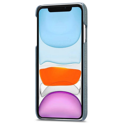 Y1 For iPhone 11 Case Drop-proof Litchi Texture Leather Coated PC Phone Cover