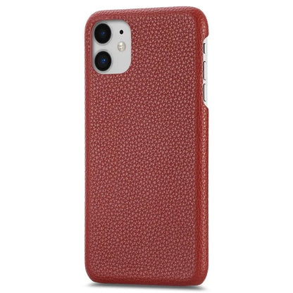 Y1 For iPhone 11 Case Drop-proof Litchi Texture Leather Coated PC Phone Cover