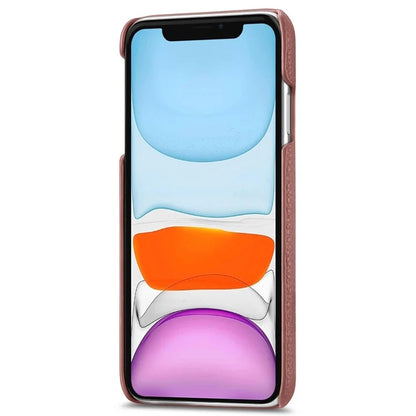 Y1 For iPhone 11 Case Drop-proof Litchi Texture Leather Coated PC Phone Cover