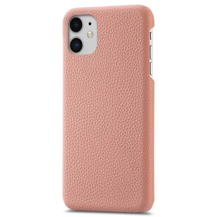 Y1 For iPhone 11 Case Drop-proof Litchi Texture Leather Coated PC Phone Cover