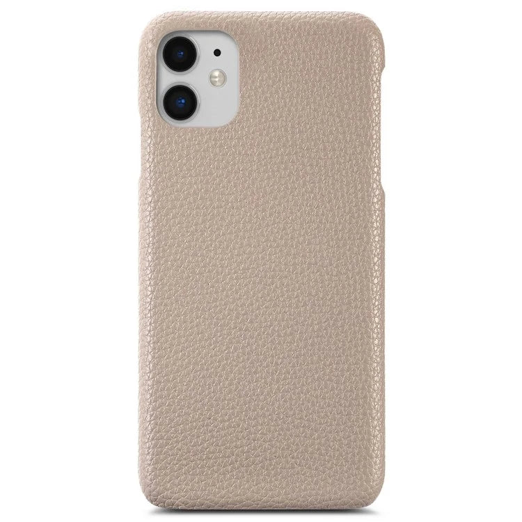 Y1 For iPhone 11 Case Drop-proof Litchi Texture Leather Coated PC Phone Cover