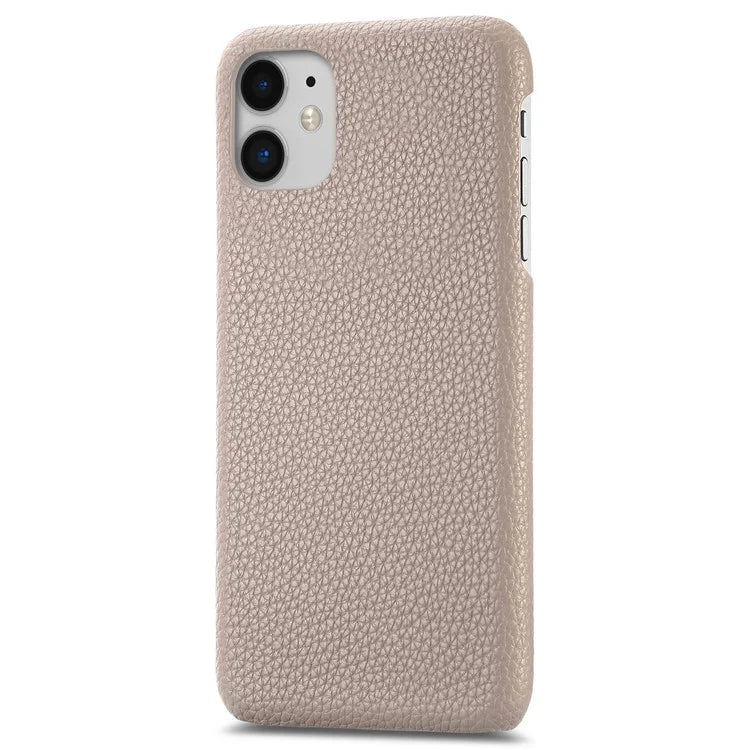 Y1 For iPhone 11 Case Drop-proof Litchi Texture Leather Coated PC Phone Cover