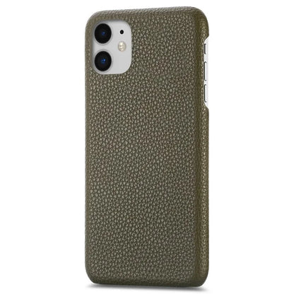 Y1 For iPhone 11 Case Drop-proof Litchi Texture Leather Coated PC Phone Cover