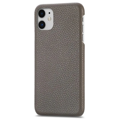 Y1 For iPhone 11 Case Drop-proof Litchi Texture Leather Coated PC Phone Cover