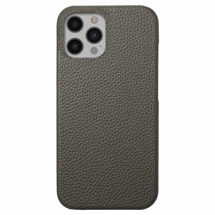 Y1 For iPhone 12 Pro Max Case Litchi Texture Leather+PC Protective Phone Cover