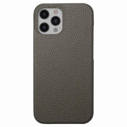 Y1 For iPhone 12 Pro Max Case Litchi Texture Leather+PC Protective Phone Cover
