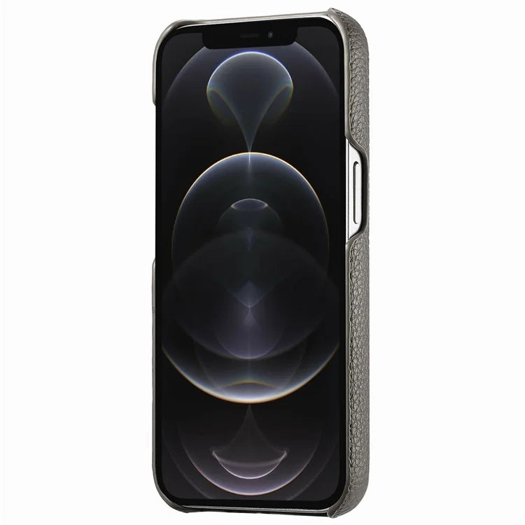 Y1 For iPhone 12 Pro Max Case Litchi Texture Leather+PC Protective Phone Cover