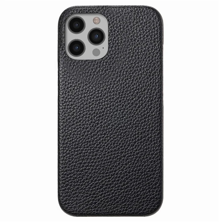 Y1 For iPhone 12 Pro Max Case Litchi Texture Leather+PC Protective Phone Cover