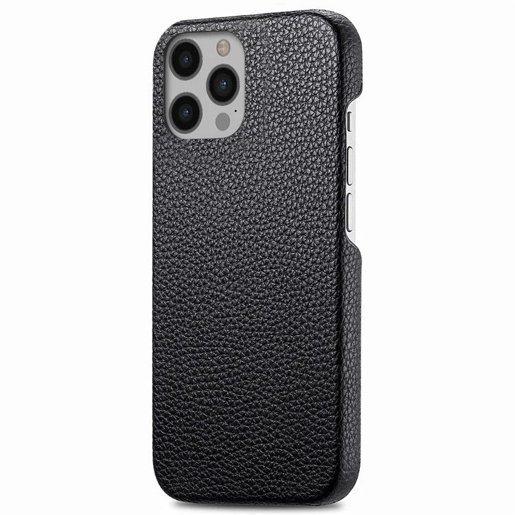 Y1 For iPhone 12 Pro Max Case Litchi Texture Leather+PC Protective Phone Cover
