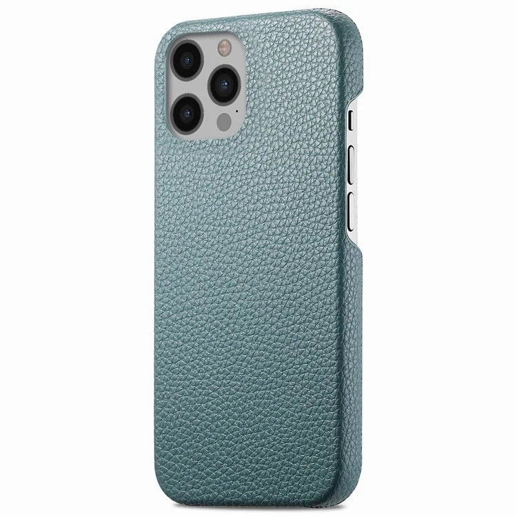 Y1 For iPhone 12 Pro Max Case Litchi Texture Leather+PC Protective Phone Cover