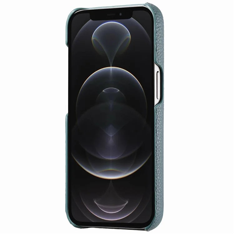Y1 For iPhone 12 Pro Max Case Litchi Texture Leather+PC Protective Phone Cover