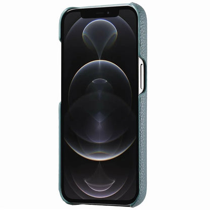 Y1 For iPhone 12 Pro Max Case Litchi Texture Leather+PC Protective Phone Cover