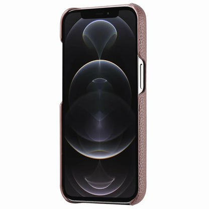 Y1 For iPhone 12 Pro Max Case Litchi Texture Leather+PC Protective Phone Cover