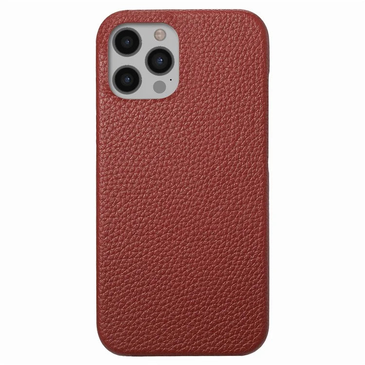 Y1 For iPhone 12 Pro Max Case Litchi Texture Leather+PC Protective Phone Cover
