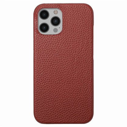 Y1 For iPhone 12 Pro Max Case Litchi Texture Leather+PC Protective Phone Cover
