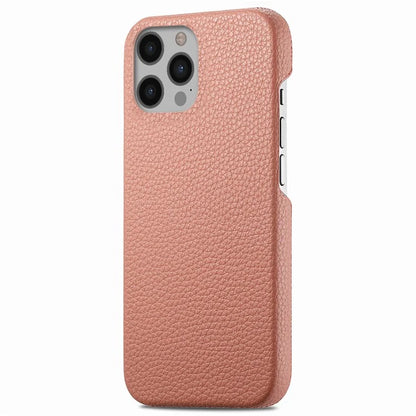 Y1 For iPhone 12 Pro Max Case Litchi Texture Leather+PC Protective Phone Cover