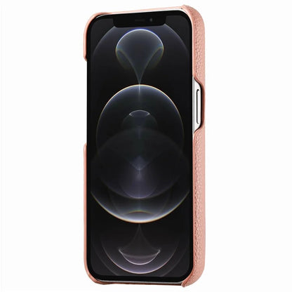 Y1 For iPhone 12 Pro Max Case Litchi Texture Leather+PC Protective Phone Cover