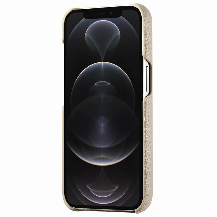 Y1 For iPhone 12 Pro Max Case Litchi Texture Leather+PC Protective Phone Cover