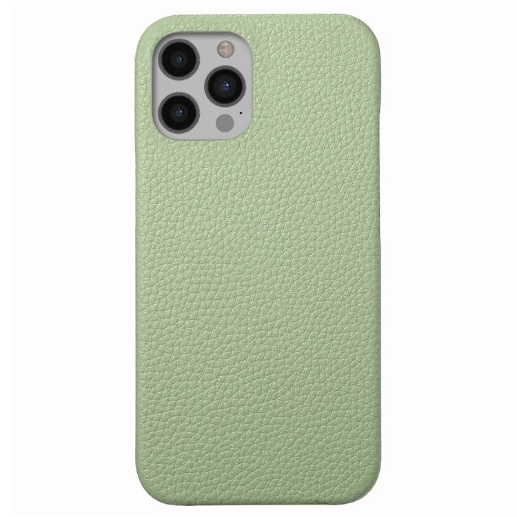 Y1 For iPhone 12 Pro Max Case Litchi Texture Leather+PC Protective Phone Cover