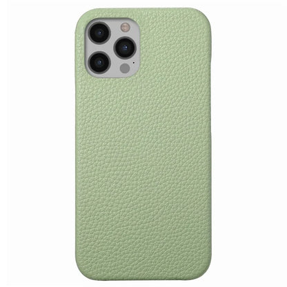 Y1 For iPhone 12 Pro Max Case Litchi Texture Leather+PC Protective Phone Cover