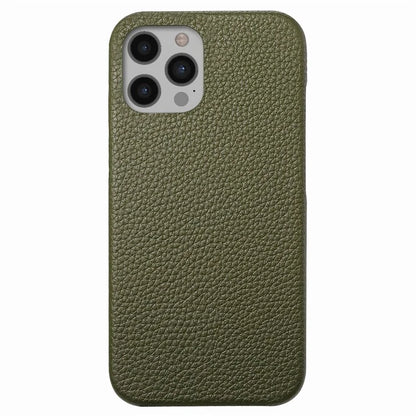 Y1 For iPhone 12 Pro Max Case Litchi Texture Leather+PC Protective Phone Cover