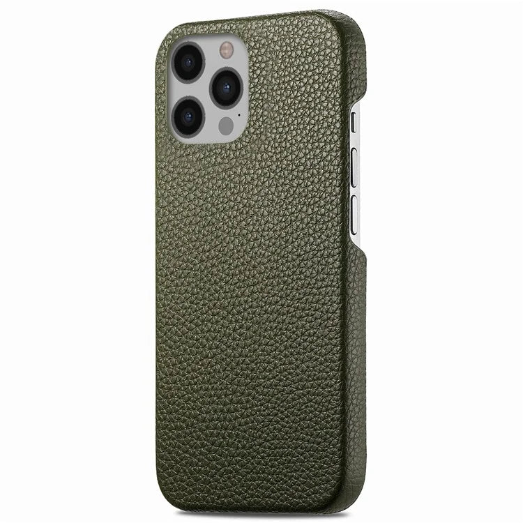 Y1 For iPhone 12 Pro Max Case Litchi Texture Leather+PC Protective Phone Cover