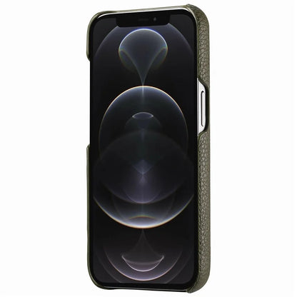 Y1 For iPhone 12 Pro Max Case Litchi Texture Leather+PC Protective Phone Cover