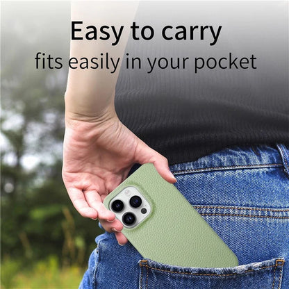 Y1 For iPhone 13 Pro Case Litchi Texture Anti-scratch PU Leather+PC Phone Cover