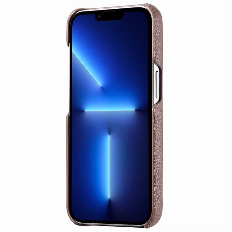Y1 For iPhone 13 Pro Case Litchi Texture Anti-scratch PU Leather+PC Phone Cover