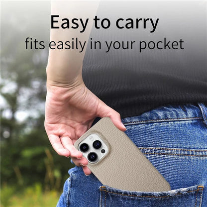 Y1 For iPhone 13 Pro Case Litchi Texture Anti-scratch PU Leather+PC Phone Cover