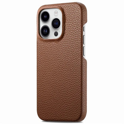 Y1 For iPhone 13 Pro Case Litchi Texture Anti-scratch PU Leather+PC Phone Cover