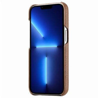 Y1 For iPhone 13 Pro Case Litchi Texture Anti-scratch PU Leather+PC Phone Cover
