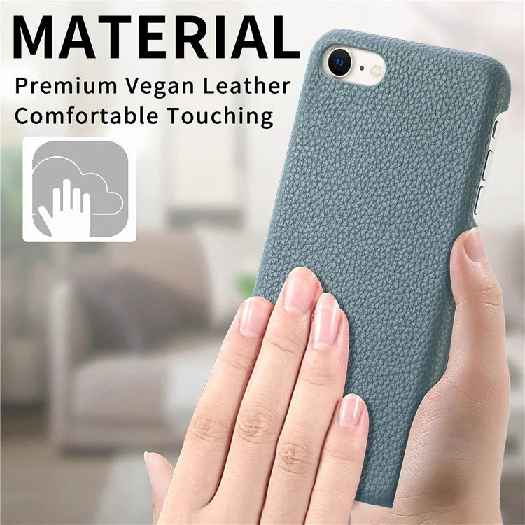 Y1 For iPhone 7 / 8 / SE (2020) / SE (2022) Case Litchi Texture Drop Proof PU Leather Coated PC Phone Cover