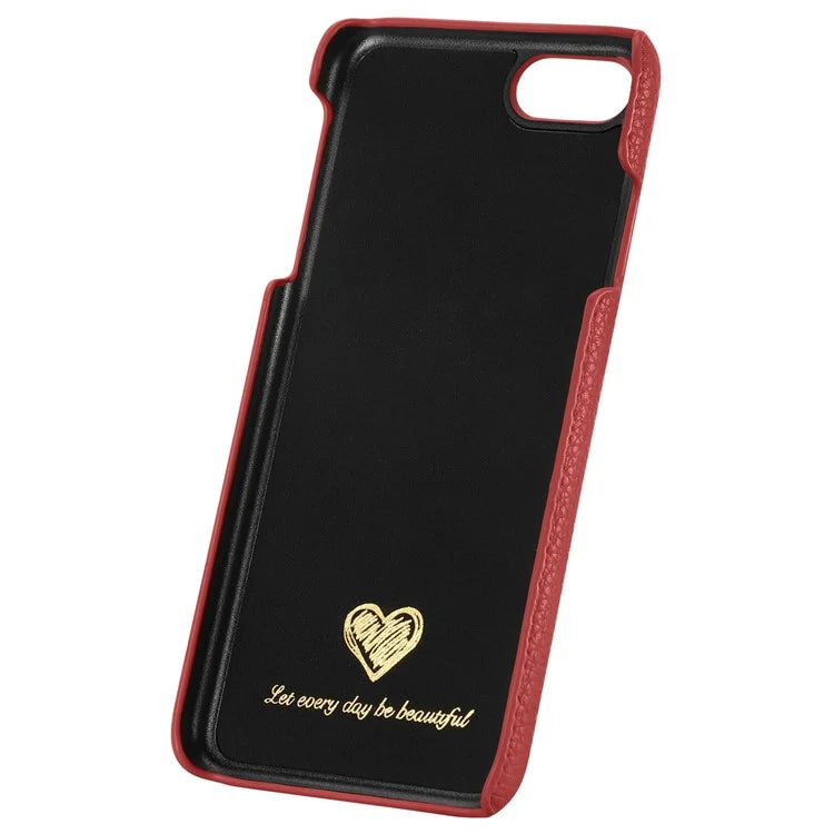 Y1 For iPhone 7 / 8 / SE (2020) / SE (2022) Case Litchi Texture Drop Proof PU Leather Coated PC Phone Cover
