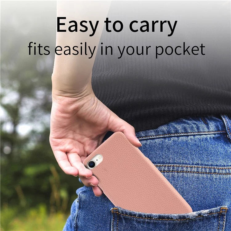 Y1 For iPhone 7 / 8 / SE (2020) / SE (2022) Case Litchi Texture Drop Proof PU Leather Coated PC Phone Cover